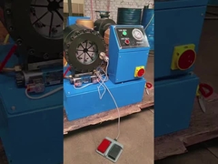 Edelstahl-Rohr-Schlauch-Kräuselungsmaschine P38 flocht Schlauch-Bördelmaschinen-hohe Genauigkeit