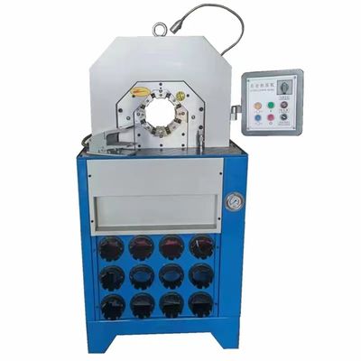 2 Zoll-hydraulischer Schlauch-Presse-Maschine 6-51mm Wechselstrom-Schlauch-Kräuselungsmaschine CBK-51B
