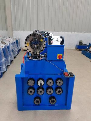 Kompaktbauweise-tragbares hydraulisches Schlauch-Bördelmaschinen-Werkzeug 38m 2 Zoll mit doppelte konische Basis-schnelleren Änderungs-Modellen