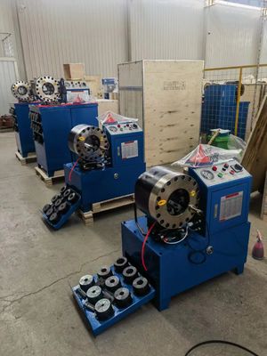 Ein guter Preis. KRÄUSELUNGShydraulische Kräuselungsmaschine der MASCHINE DES POPULÄREN HYDRAULISCHEN SCHLAUCH-DX68 Online