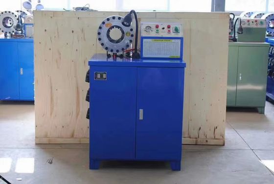 Manueller Gummischlauch-Kräuselungsmaschine 200pcs/H hydraulischer Würfel-gute Qualitäts-Entwurf 51BY Swager-10