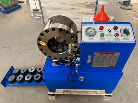 Schlauch-Kräuselungsmaschine 245Kg DX68 mit Maß 730*480*740 Millimeter Max Openings 114mm