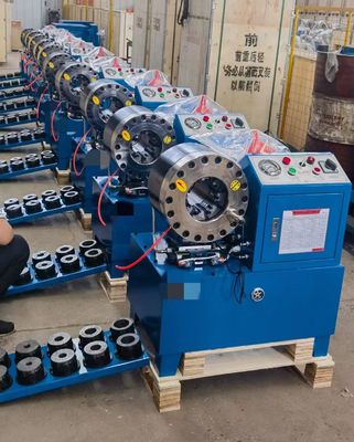 600T DX68 Schlauchcrimping Machine 6 - 51mm mit 2,5L / 5L / 10L Ausgang Volumen der Pumpe