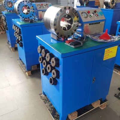 Hochdruck elektrische Hydraulik Schlauchcrimping-Maschine 31,5mpa Produktivität 200 Stück/h