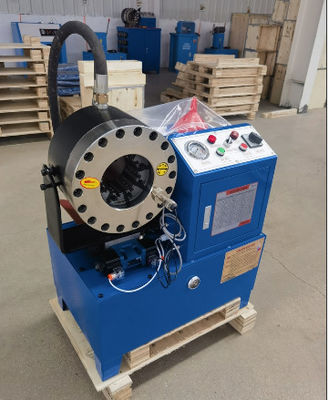 1-90mm Klemmbereich Hydraulische Stahlrohr-Klemmmaschine mit 950*750*1050 mm Größe und 2 freien Stäben