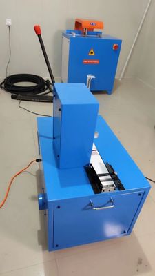 2 Zoll 6-51mm Blau Skiving 4 Schichten Elektrische Gummi Schlauch Schneidemaschine mit fortschrittlichen und benutzerfreundlichen Tastenkontrolle