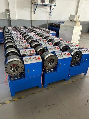 730*480*740mm und vielseitige DX68 2 Zoll Schlauchcrimping-Maschine mit 10 Sätzen von Stäben erreichen perfekte Passform CE-Zertifizierung