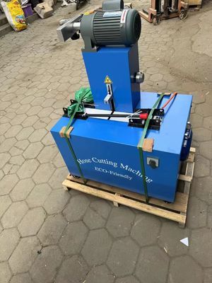 Staubfreie blaue Skiving und 4 Schichten elektrische Gummi Schlauch Schneidemaschine mit fortschrittlichen und benutzerfreundlichen Tastenkontrolle