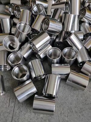Verschiedene Normen 00400 Edelstahl-Hydraulikschlauchbefestigungen Kupfer Messing-Hydraulikschlauch Ferrule Schlauch Endungen