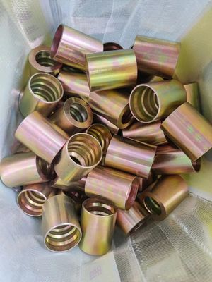 Kupferplattierung Rohstoff Kohlenstoffstahl Giebel Bsp Hydraulische Schlauchfittings Edelstahl Männliche weibliche Schnellkopplungen