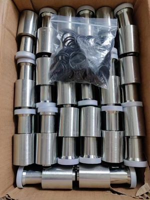 Kupferplattierung Material 00400 Edelstahl Hydraulische Schlauchbefestigungen Kupfer Messing Hydraulische Schlauch Schleusen Enden