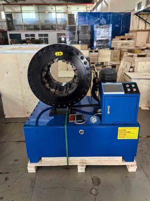 3 Zoll 1/4-3 Zoll mit elektrischen 200pcs/h Arbeitsleistung 800T Hydraulische Schlauchcrimping Maschine für 6-76mm Crimping Range