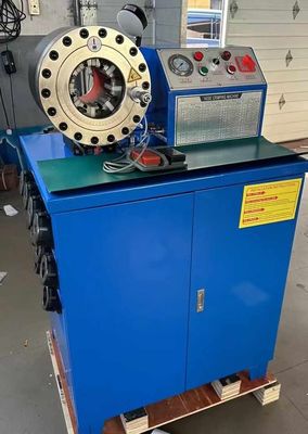 2 Zoll elektrische Matching-Dies große Leistung tragbare Schlauch-Crimping-Maschine Bagger Schlauch-Presswerkzeug Hydraulische Schlauch-Crimper