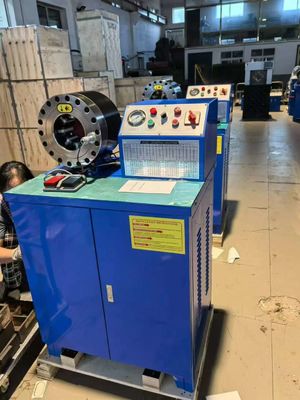 2 Zoll elektrische 6-51mm 10 Dies große Leistung Portable Schlauch Krempmaschine Bagger Schlauch Presswerkzeug Hydraulische Schlauch Krempler