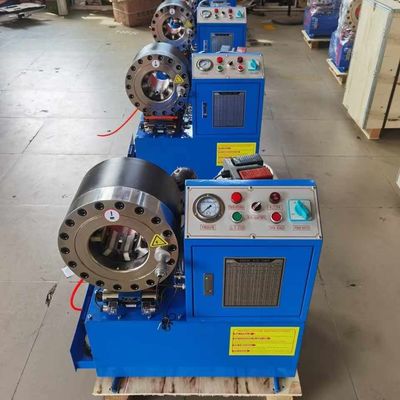 6-51mm Größe 730*480*740mm Vielseitiger kürzerer DX68 Schlauchcrimping-Maschine Passend 10 Dies CE-Zertifizierung erreichen