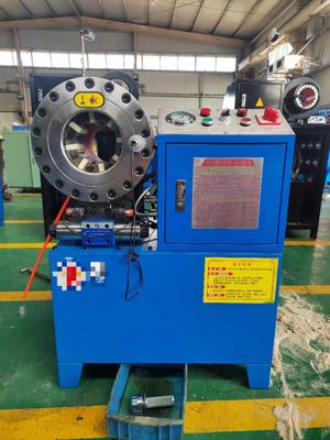 2 Zoll Größe 730*480*740mm Vielseitiger kürzerer DX68 Schlauchcrimping-Maschine mit 10 Dies CE-Zertifizierung