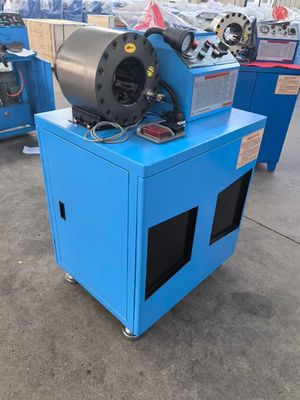 6-51mm Großleistung 4 kW 500 Stück pro Stunde Portable Schlauchcrimping Machine / Hydraulische Schlauchcrimper