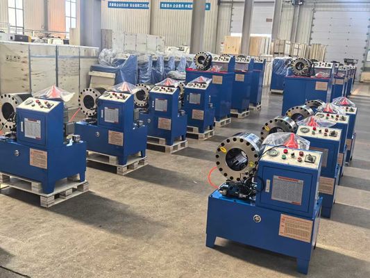 PLC / Digital / Knopfsteuerungssystem 2 Zoll 10 Stück DX68 Schlauchkrempmaschine Schlauchkrempler hohe Effizienz