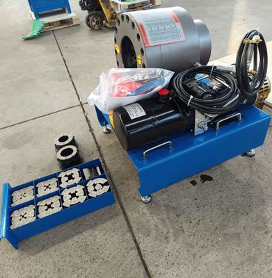 Ein guter Preis. 600T Crimping Force Hydraulic Hose Crimping Machine with 0.01mm Accuracy and 30mpa System Pressure Online