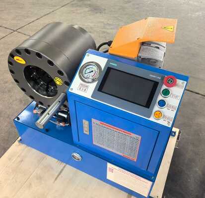 Ein guter Preis. 6-51 mm Hydraulische Schlauchcrimping-Maschine mit Schnellwechsel-Formwerkzeug und 10 Stollen für vielseitiges Crimping Online