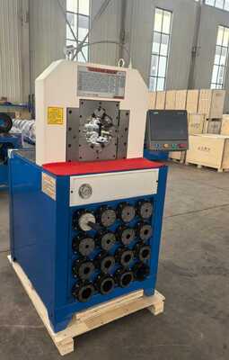 3 Zoll 6-76mm Hydraulikschlauch-Crimpmaschine mit 15 Matrizen und Schnellwechsel-Formendesign für effizientes Schlauchpressen
