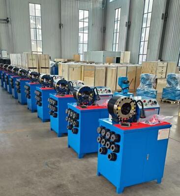 600T Krempkraft-Rohrmaschine mit 6-51 mm Reichweite und 10 austauschbaren Stäben