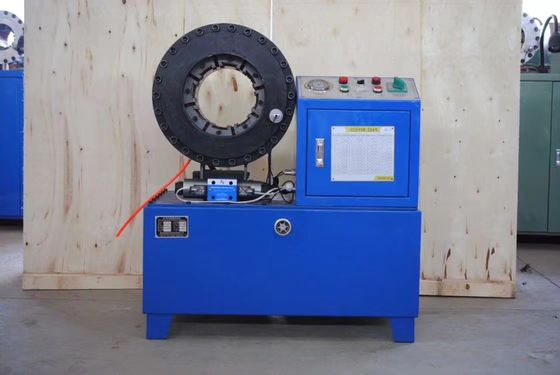 6-51mm hydraulischer Schlauch-Kräuselungsmaschine flexibles 600T China Soem