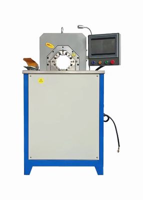 Ein guter Preis. PLC 2 Zoll-hydraulische Schlauchleitungs-Pressmaschine-gewundene Hydraulikleitung Presse-breite Öffnungs-Kopf Online