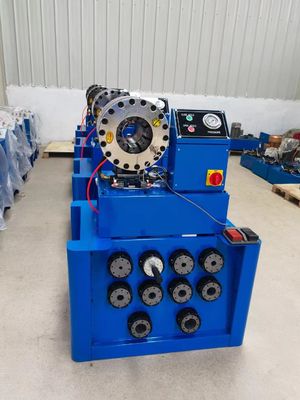 Ein guter Preis. 3KW Kraftstoffschlauch-Bördelmaschine schneller der Änderungs-hydraulischer Schlauch-Kräuselungsmaschinen-38MM Online