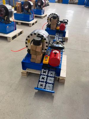 Ein guter Preis. Leichte Schlauch-Presse-Maschinen-niedrige Kosten des Schlauch-12V der Bördelmaschinen-P16HP 6-51mm hydraulische Online
