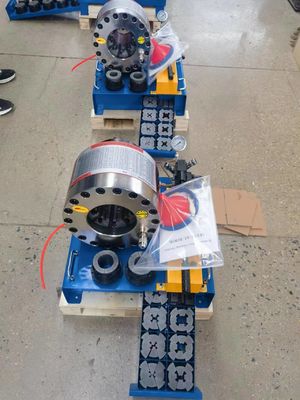 Ein guter Preis. betreiben Kräuselungsmaschinen-Knopf des Dieselrohr-10pcs/H tragbare Schlauch-Bördelmaschine 600t FY-51CSD Online