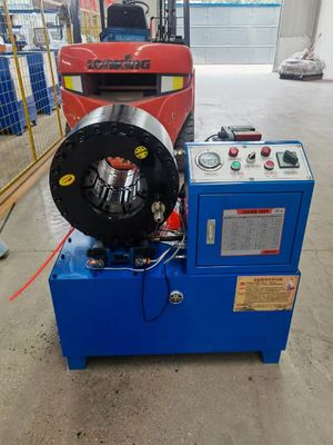 Ein guter Preis. 2 3 4 5 6 Zoll-hydraulischer Schlauch-Kräuselungsmaschinen-Öl-Schlauch-Bördelmaschinen-neuer moderner Entwurf Online