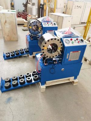 Ein guter Preis. 600T 3KW neue Technologie der hydraulischer Schlauch-Kräuselungsmaschinen-DX68 Online