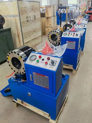 Ein guter Preis. Schlauch-Kräuselungsmaschinen-hydraulische Schlauch-Presse-Maschine 220V 50HZ DX68 Online