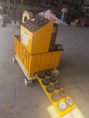 Ein guter Preis. 220v-415v Kräuselungsmaschine des hydraulischen Schlauches der 2 ZOLL-GROSSER LEISTUNGSFÄHIGER SCHLAUCH-KRÄUSELUNGSmaschine Online