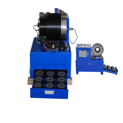 Ein guter Preis. 6-51mm Hydrauliköl-Schlauch-Bördelmaschine 1/4-2“ Schlauch-verstemmende Maschine Online