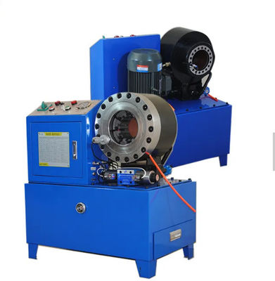Ein guter Preis. Gummibremsleistungs-Quetschwerkzeug-flexible hydraulische Bördelmaschinen-Maschine 3kw 4kw Online