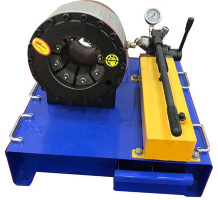 Ein guter Preis. 1/4 bis 2 Bohrrohrklemme-Maschine der Zoll-manueller Schlauch-Kräuselungsmaschinen-600t hydraulische Online