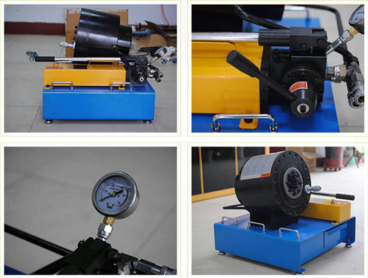 Ein guter Preis. 6-51mm Druck-Bördelmaschine der manueller Schlauch-Kräuselungsmaschinen-600t einfach zu benützen Online