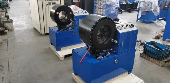 Ein guter Preis. 6 Zoll-Presse-hydraulischer Schlauch, der 4-150mm Schlauch-Presse-Bördelmaschinen-große Öffnung quetschverbindet Online