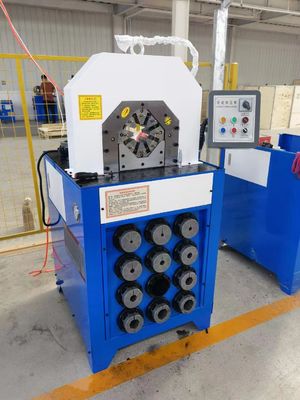 Ein guter Preis. Pressmaschine des hydraulischen Schlauch-5.5kw 3 Zoll-hydraulischer Schlauch-Kräuselungsdruckknopf-Steuerung CBK-120 Online