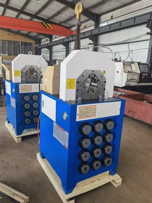 Ein guter Preis. des PLC-5.5kw intelligenter Zoll CBK-120 Schlauch-Pressmaschine-hydraulischer Rohr-4kw des Kontrollsystem-3 Online