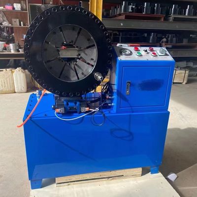 Ein guter Preis. Hydraulische 3- und 4-Zoll-Industrielle Geflechtete Schlauchcrimping-Maschine 3kw Kompaktstruktur Online