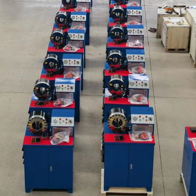 Ein guter Preis. Hydraulischer Stahlzoll der schlauch-Bördelmaschinen-1/4-2 für Schlauchkräuselungsjobs Online