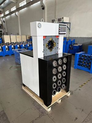Ein guter Preis. 1250 KG Kapazität AC Schlauch Crimping Machine für Crimping Reichweite 6-76mm Online