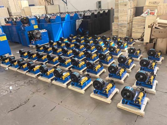Ein guter Preis. Neues Modell 6-25mm ohne E 1 Zoll Manuelle Schlauchcrimping-Maschine für schnelle Crimping & Support & Services Online