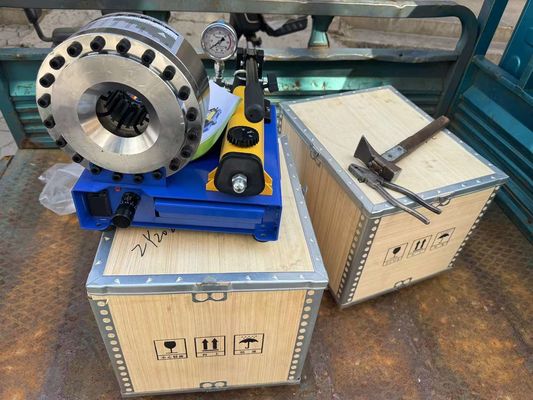 Ein guter Preis. 6-25mm ohne E 1 Zoll Manuelle Schlauchcrimping-Maschine für schnelle Krimpgeschwindigkeit 10pcs/h Online