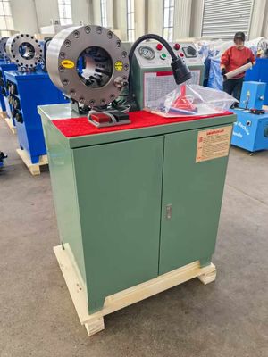 2 Zoll Schmiedeprozess Hydraulische Schlauchkrempmaschine 10 Dies Schlauchkrempmaschine