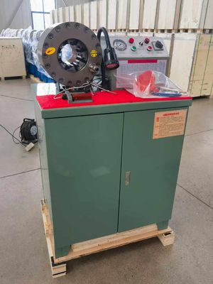 Kompakte Struktur Hydraulische Schlauchröhre Krempmaschine 3kw Hydraulische Schlauchkrempler