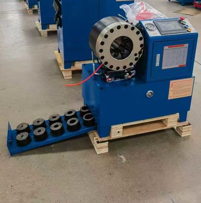 PLC-Steuerungssystem 2 Zoll 10 Dies DX68 Schlauchcrimping-Maschine Schlauchcrimper